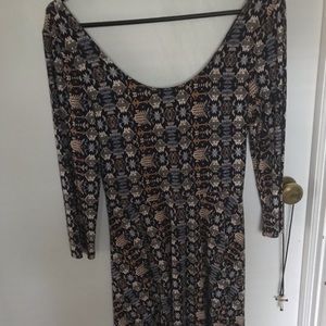 Forever 21 tribal print dress